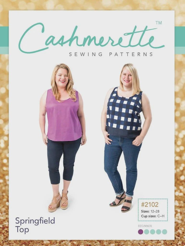 Springfield Top - Cashmerette Patterns