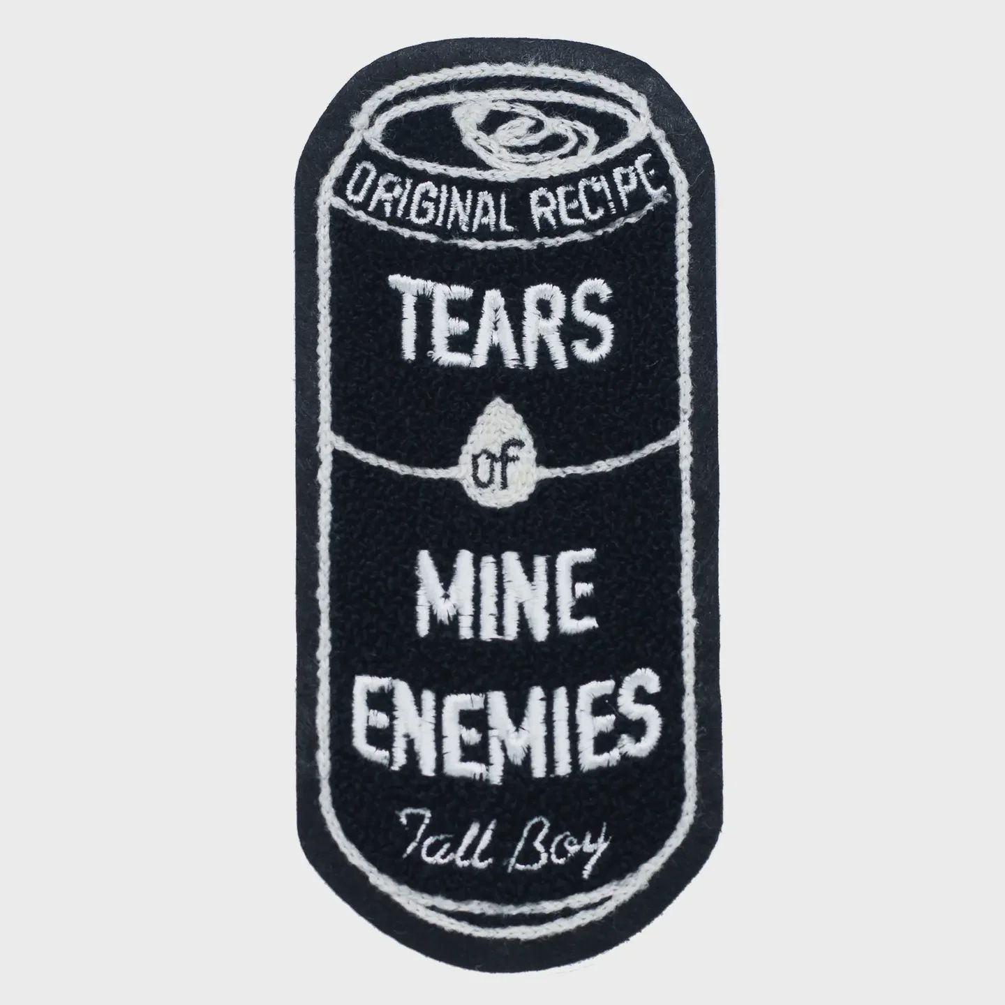 Tears of Mine Enemies Chenille Patch Inner Decay