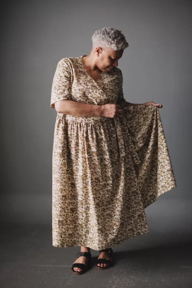 The Etta Dress Pattern Sizes 18-28 - Merchant and Mills