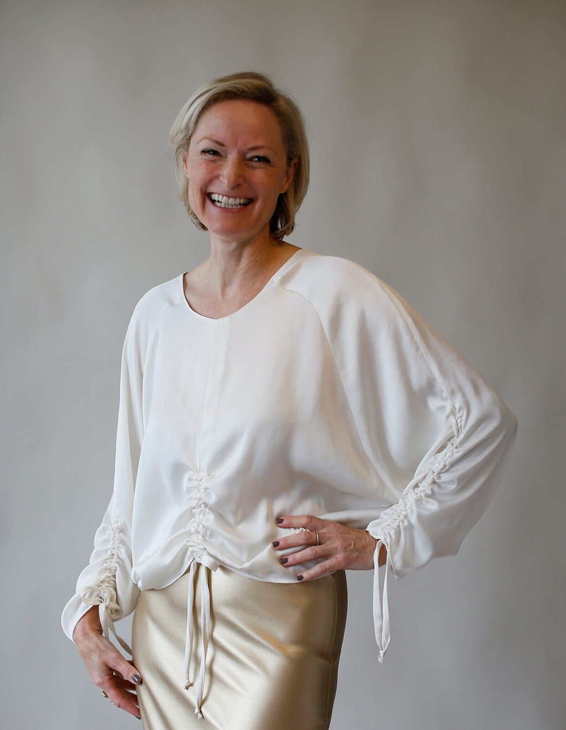 Tie Detail Top  PDF Pattern by Maker's Atelier