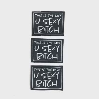 This is the back - Sew-in Label