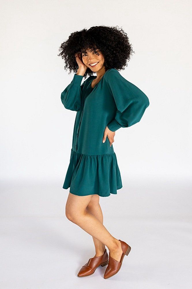 Wren Blouse / Dress Pattern - Chalk and Notch