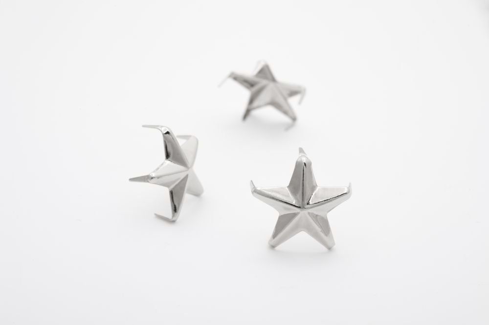 Small Star Stud Bag of 10