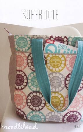 Super Tote Pattern - Noodlehead
