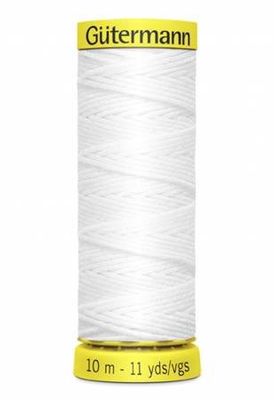 Thread Gutermann Elastic Thread White
