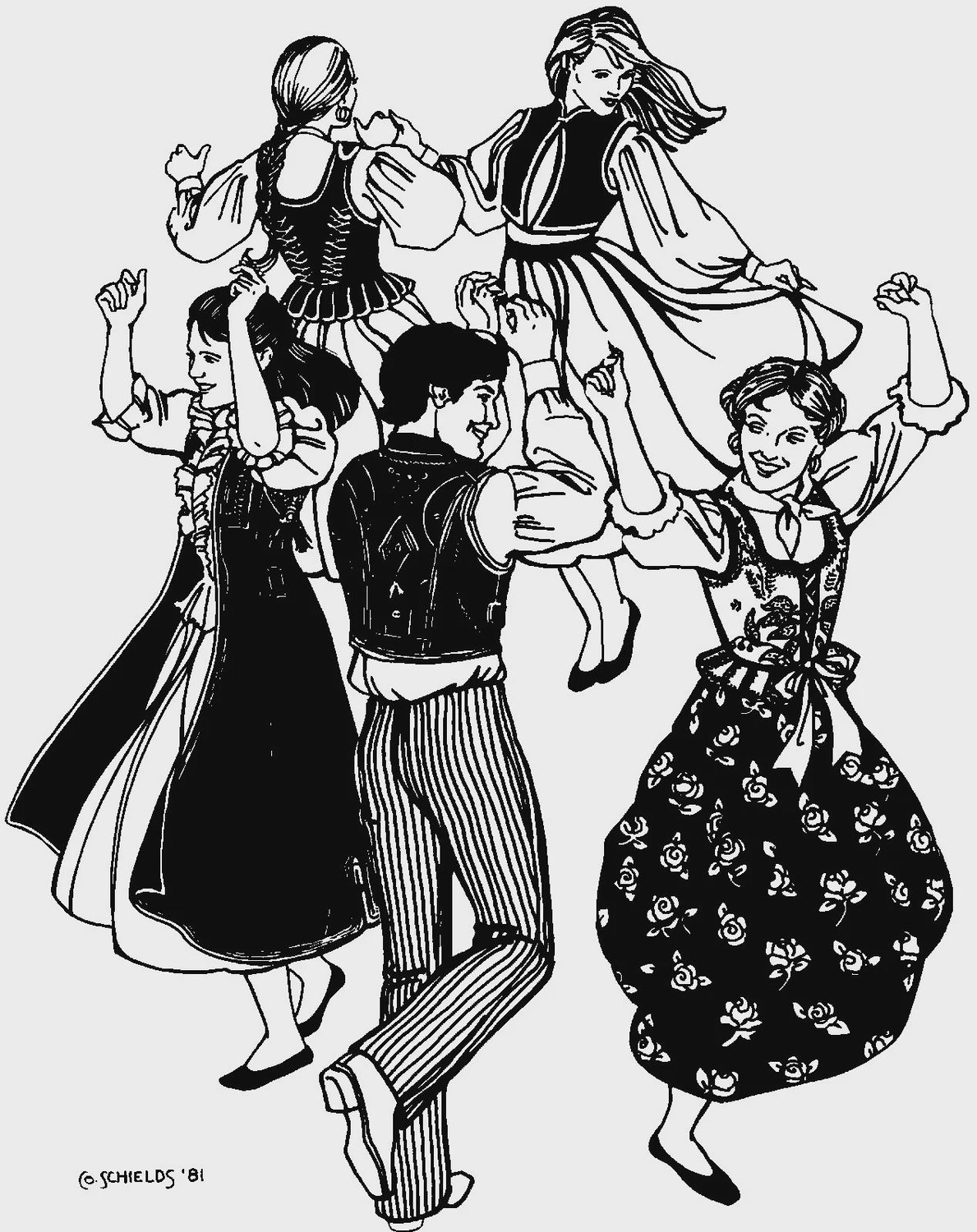 Vests from Greece &amp; Poland Pattern #126 Folkwear