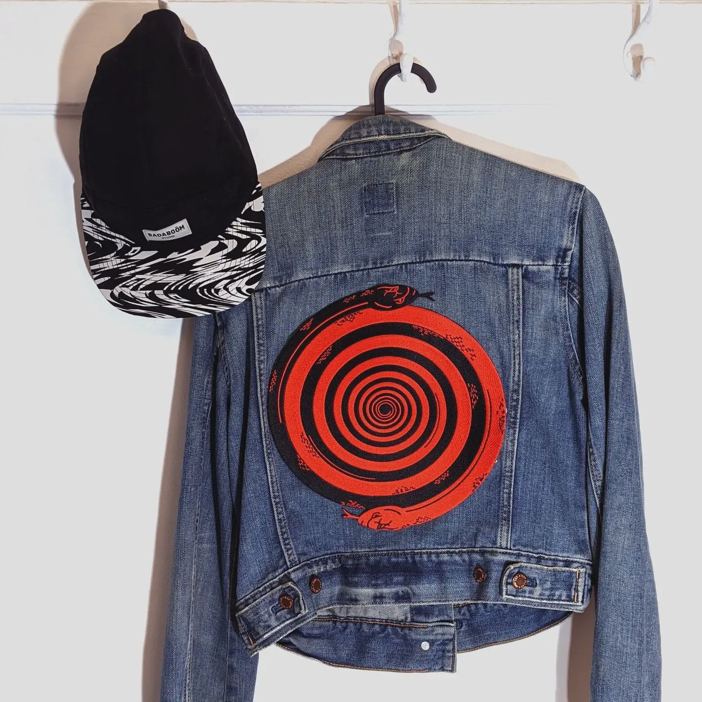 Vortex Snakes Large Embroidered Back-of-Jacket Patch