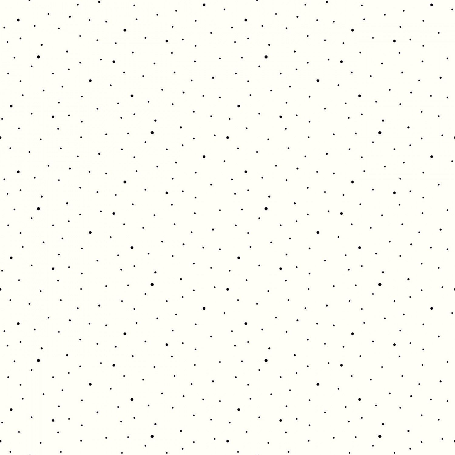 Dapple Dot- Black on Cream