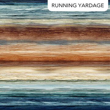 Ombre Blue &amp; Brown Fox Den Northcott