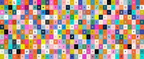 Selvedge Letters Selvedge Magic Ruby Star Society