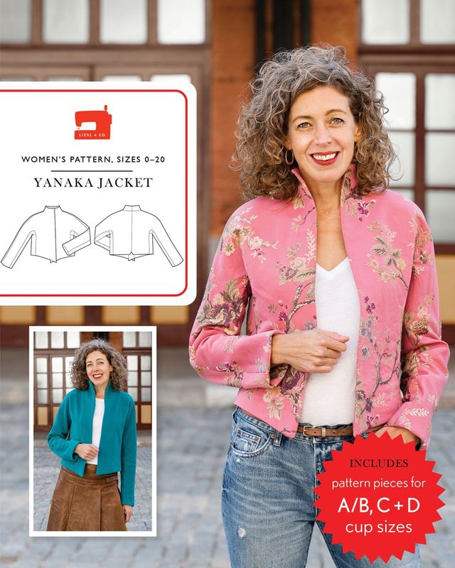 Yanaka Jacket Pattern Liesl + Co.