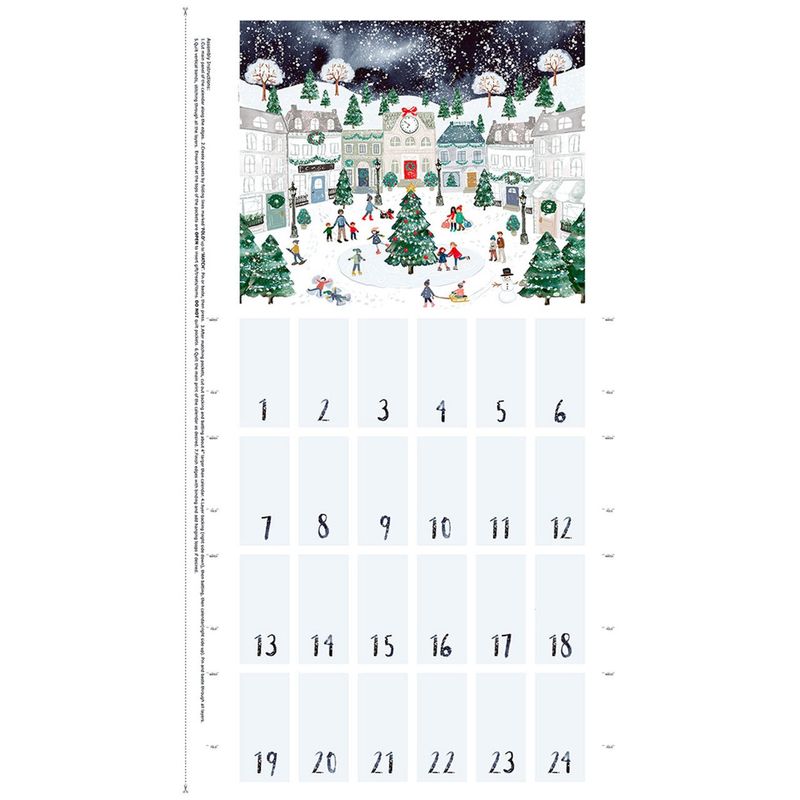 Advent Panel 24" wide Baby It's Cold Outside Dear Stella