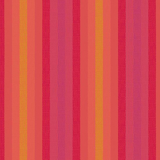 Alison Glass Kaleidoscope Cotton Woven - Sunrise Stripes