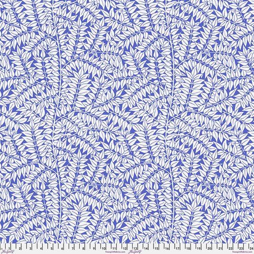 Branches in Blue Cotton Lawn Kaffee x Morris &amp; Co.
