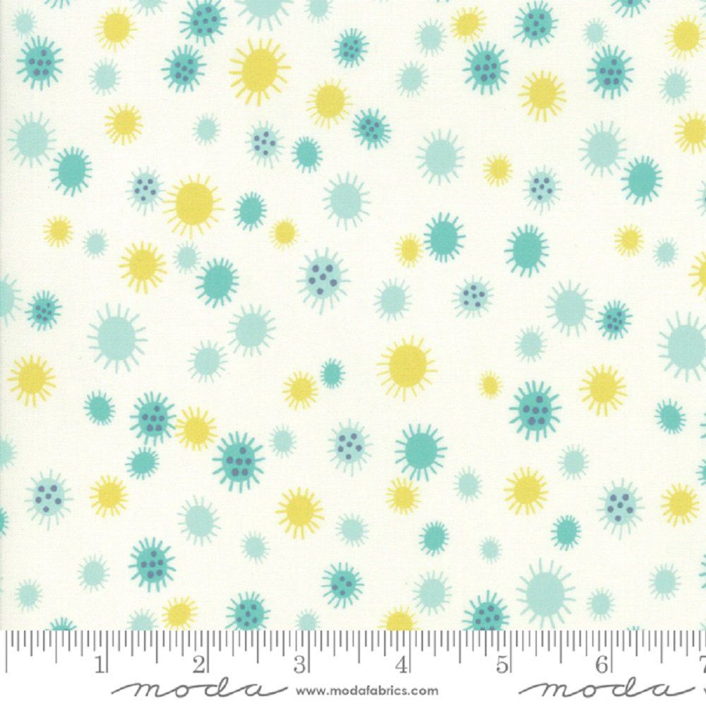 CLEARANCE! Flour Garden Feather - Cotton Print
