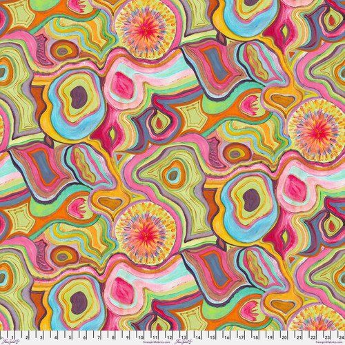 Island Vacation - Blue Lagoon Cotton Print