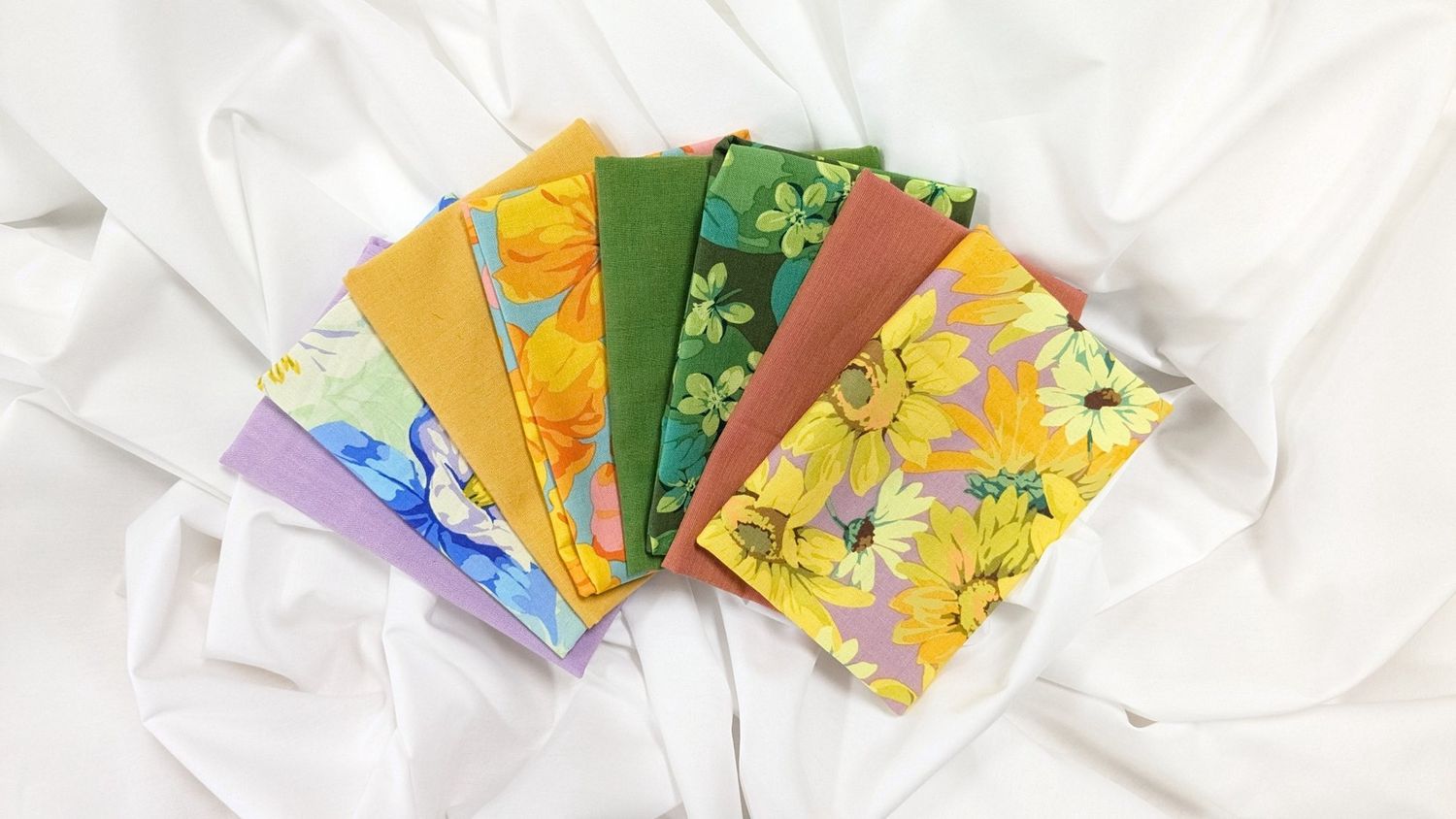 Kaleidoscope Nation of Flowers Fat Quarter Bundle