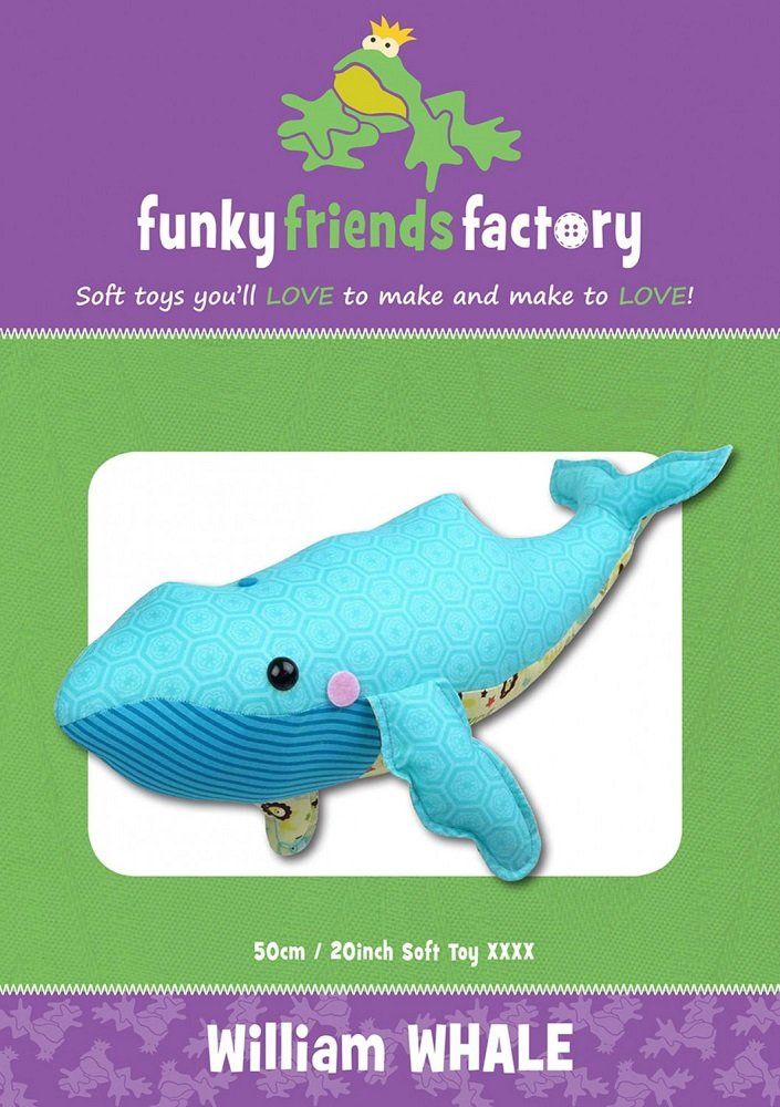 William Whale Toy - Funky Friends Factory