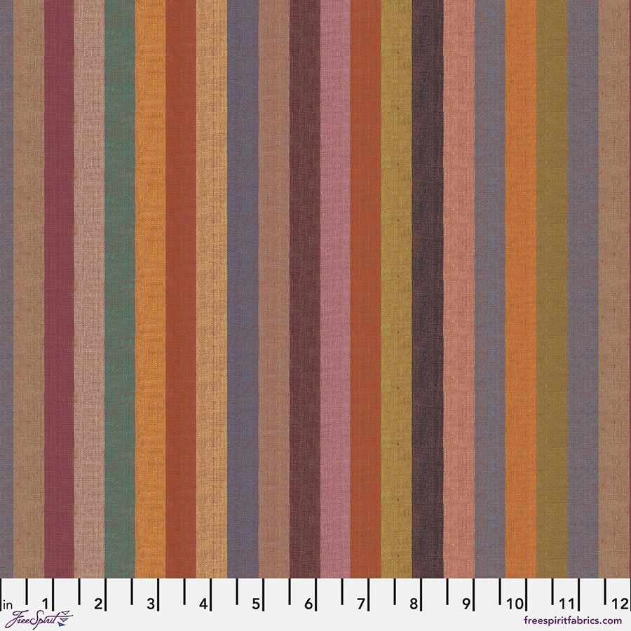 Dusky Broad Stripe Kaffe Fassett Woven Stripes