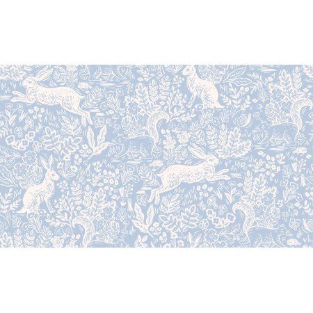 Fable in Blue Wildwood by Rifle Paper Co Cotton + Steel