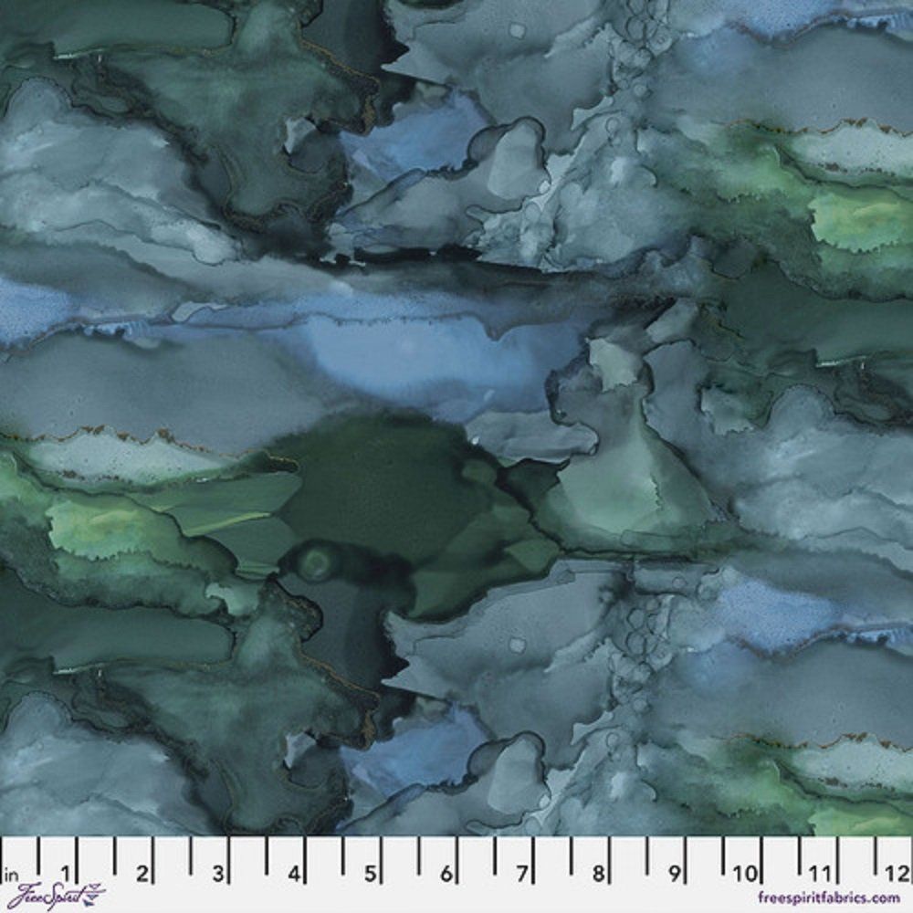 Marble Ocean - Cotton Print