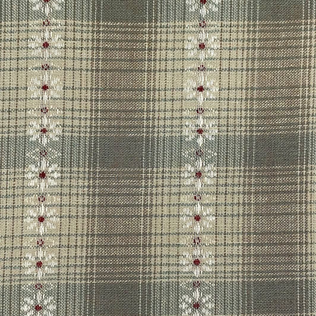 Nikko Ombre Plaid with Jacquard Flowers Diamond Textiles