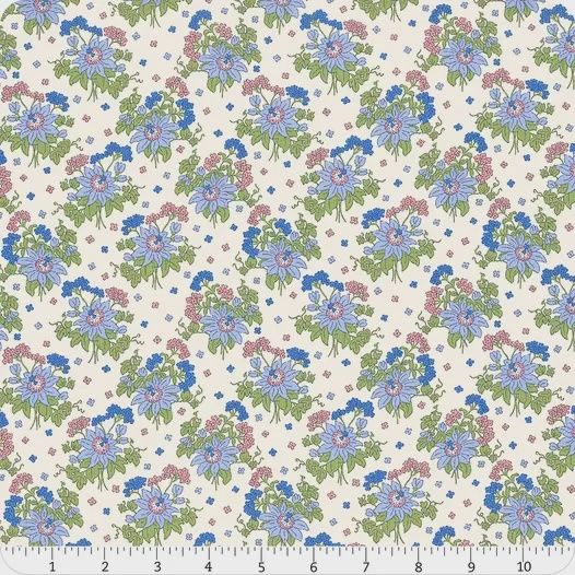 Passionflower Sway B Post Card From Paradise Liberty Fabrics x Riley Blake Designs