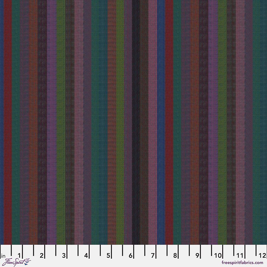 Dark Narrow Stripe Kaffe Fassett Woven Stripes