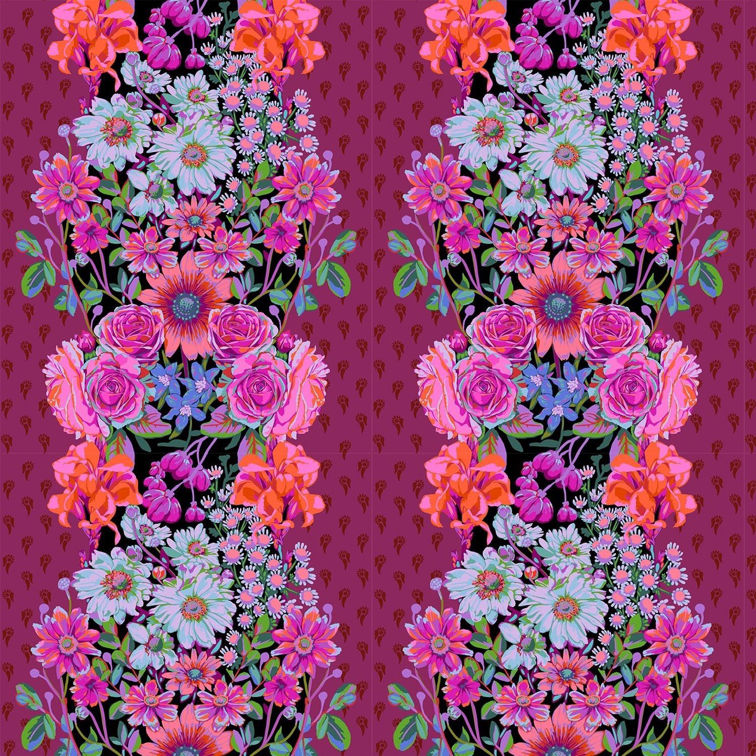 Beata's Garden Plum Border Stripe Perennial Borders Anna Maria