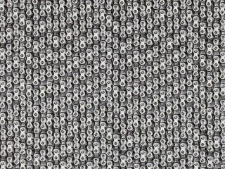 Bike Chains in Black  Sweet Ride Printed Cotton Oasis Prints