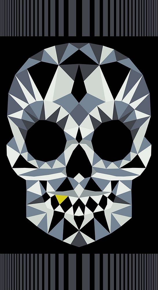 CLEARANCE! The Watcher - Grey Skull Panel