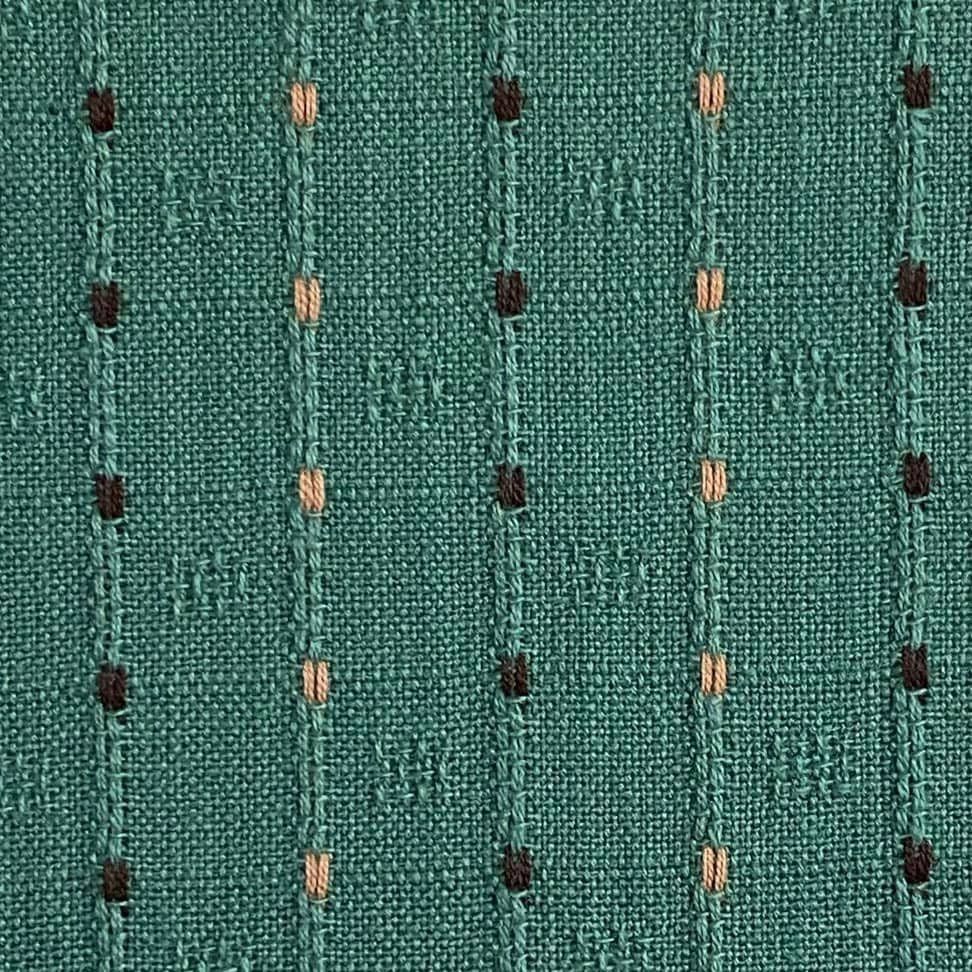 Dobby Four-square Deep Aqua by Woven Elements for Diamond Textiles