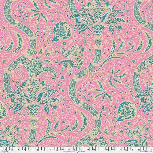 Indian in Opera Cotton Lawn Kaffee x Morris &amp; Co.