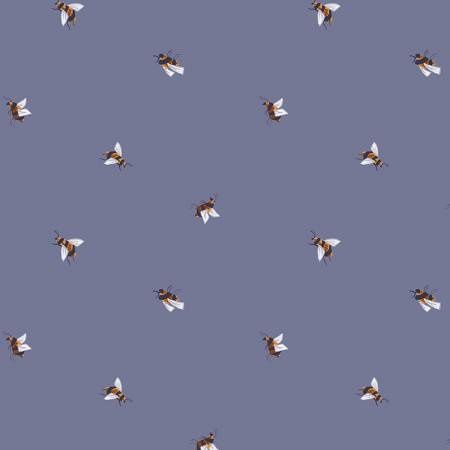 Infinity Bees cotton print dear stella