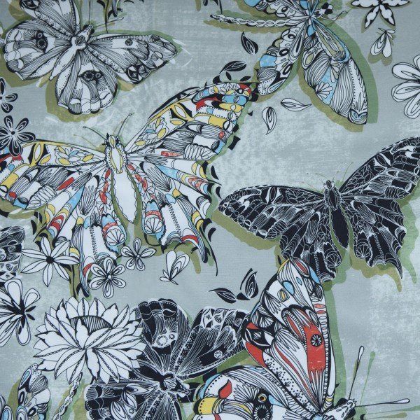 Large Butterfly Cotton Poplin C Pauli