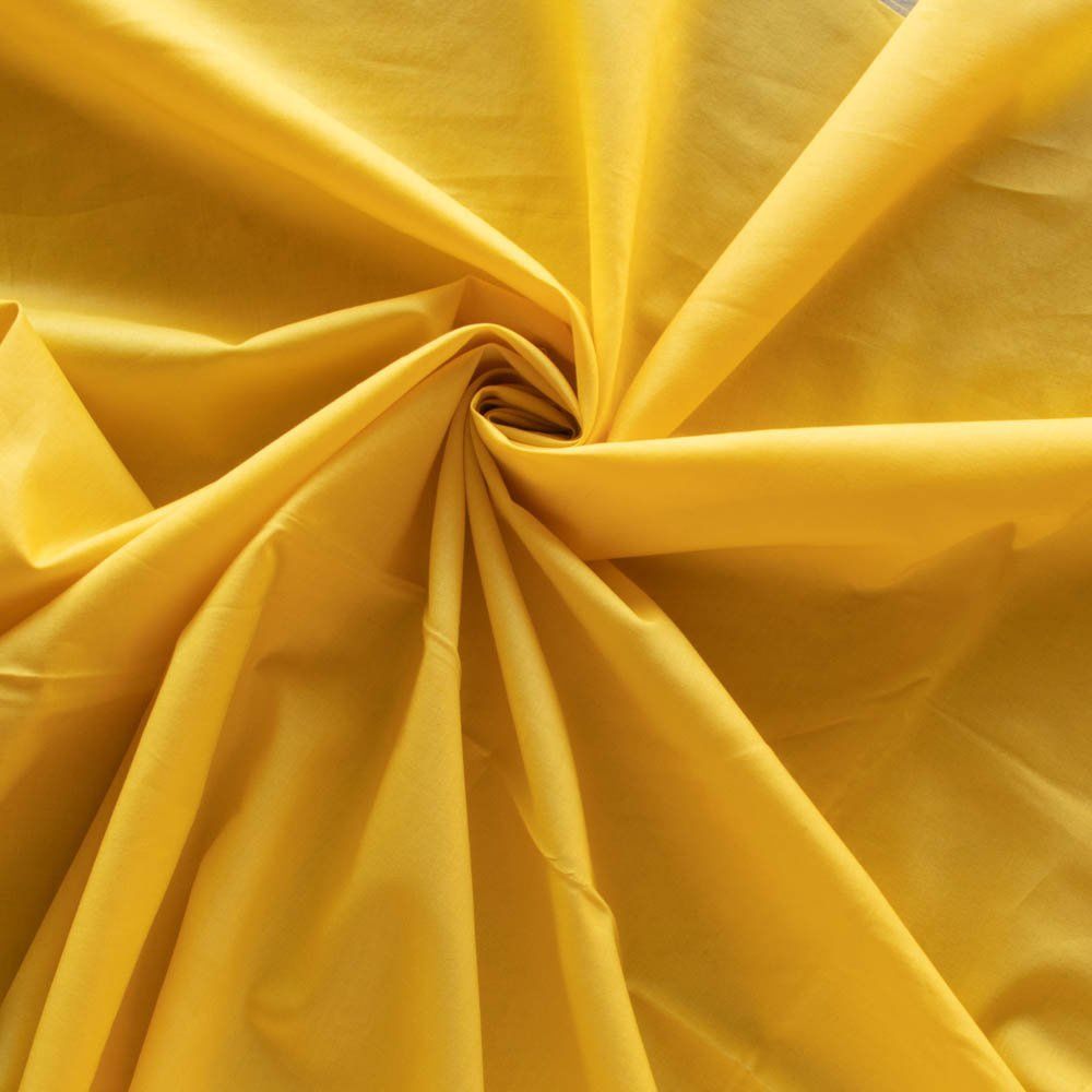 Lemon Organic Cotton Lawn Birch Fabrics