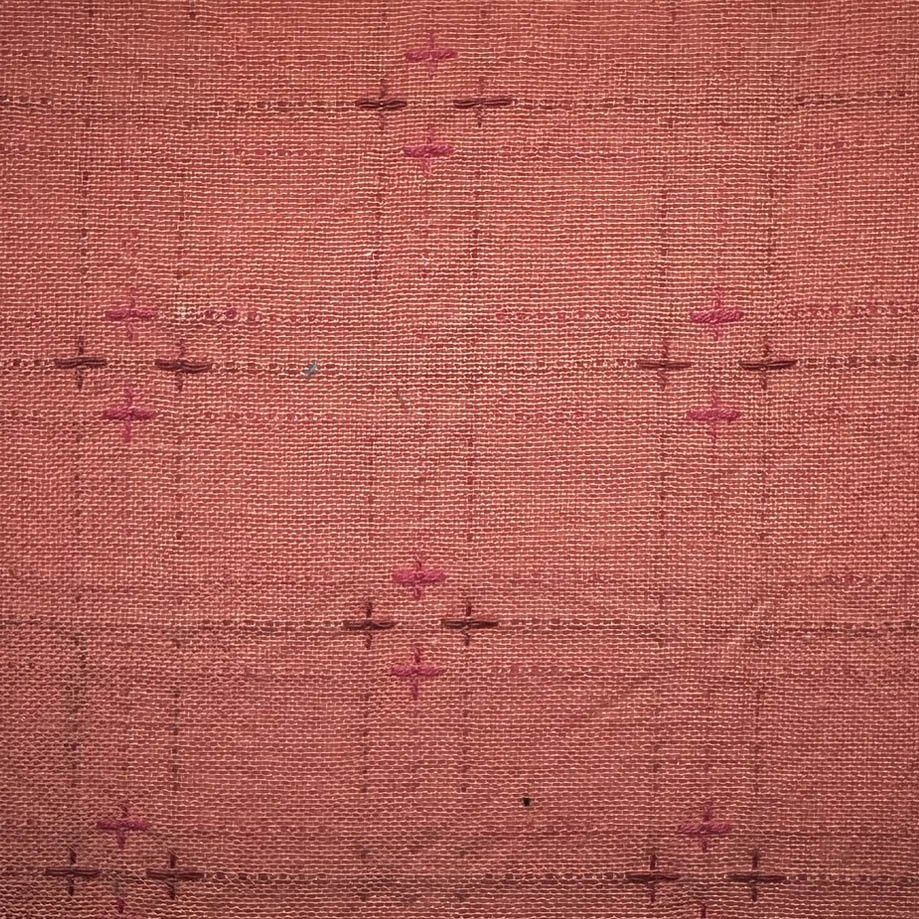 Manchester Plusses and Crosses Large Rose Essence 4342 Diamond Textiles