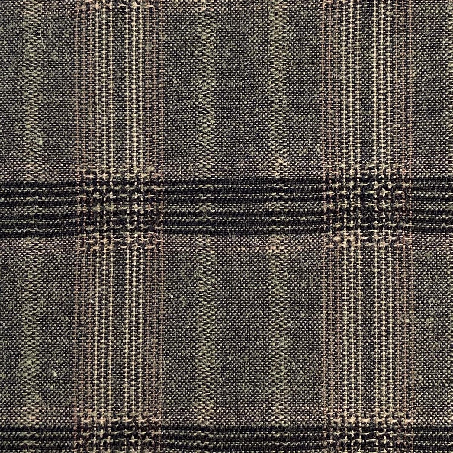 Nikko Indigo Granite Plaid 4990 Brown and Black Diamond Textiles