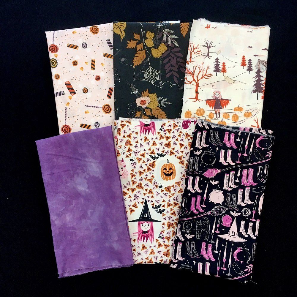 SEAMS Exclusive Halloween Fat Quarter Bundle - Treats!