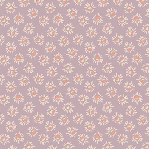 Susans Lilac Printed Cotton by Art Gallery Fabrics