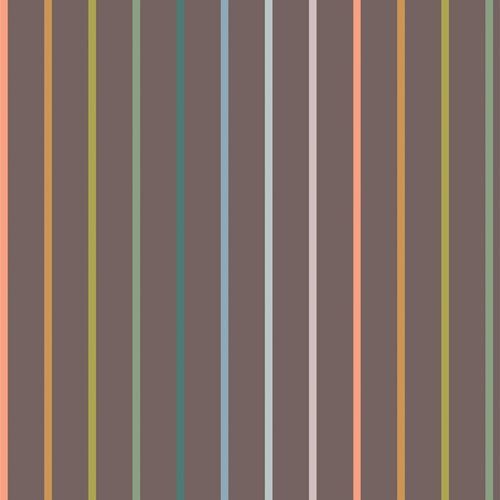 Tiny Stripe Driftwood Printed Cotton by Art Gallery Fabrics