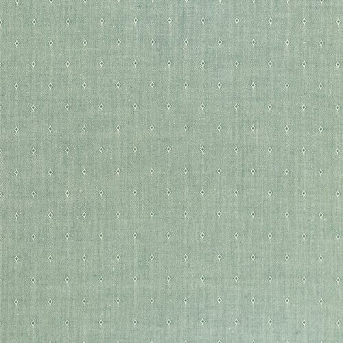 Wildflower Wovens Dots in Clover by Suzy Quilts for AGF