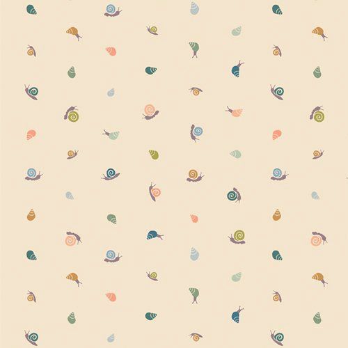 Shells Pearl Printed Cotton by Art Gallery Fabrics