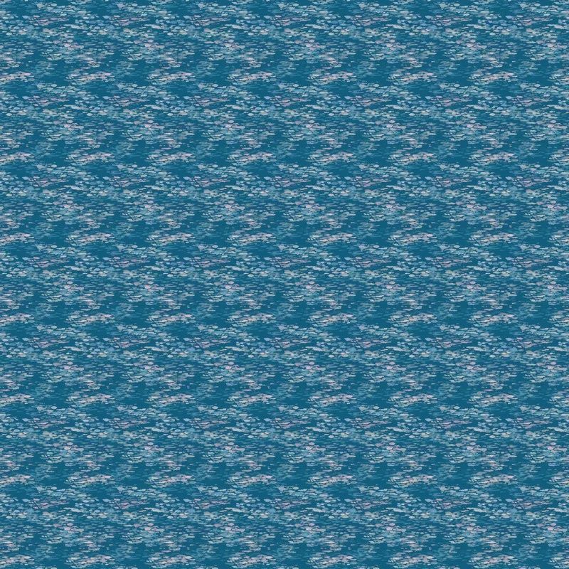 Shimmer Teal Alpine Bliss Figo Fabrics