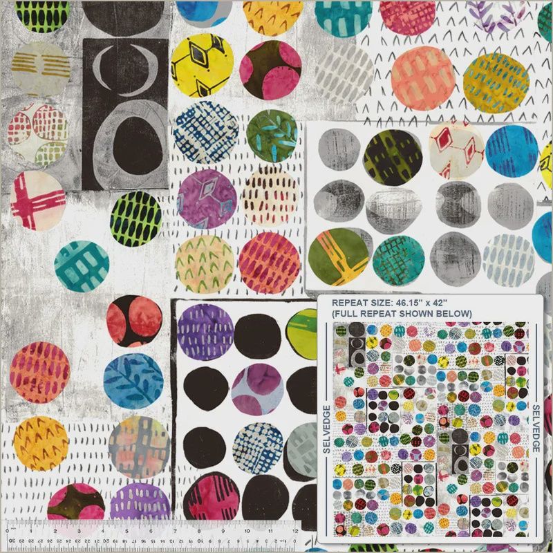 Wabi Sabi Polka Dot Curiosity by Marcia Derse