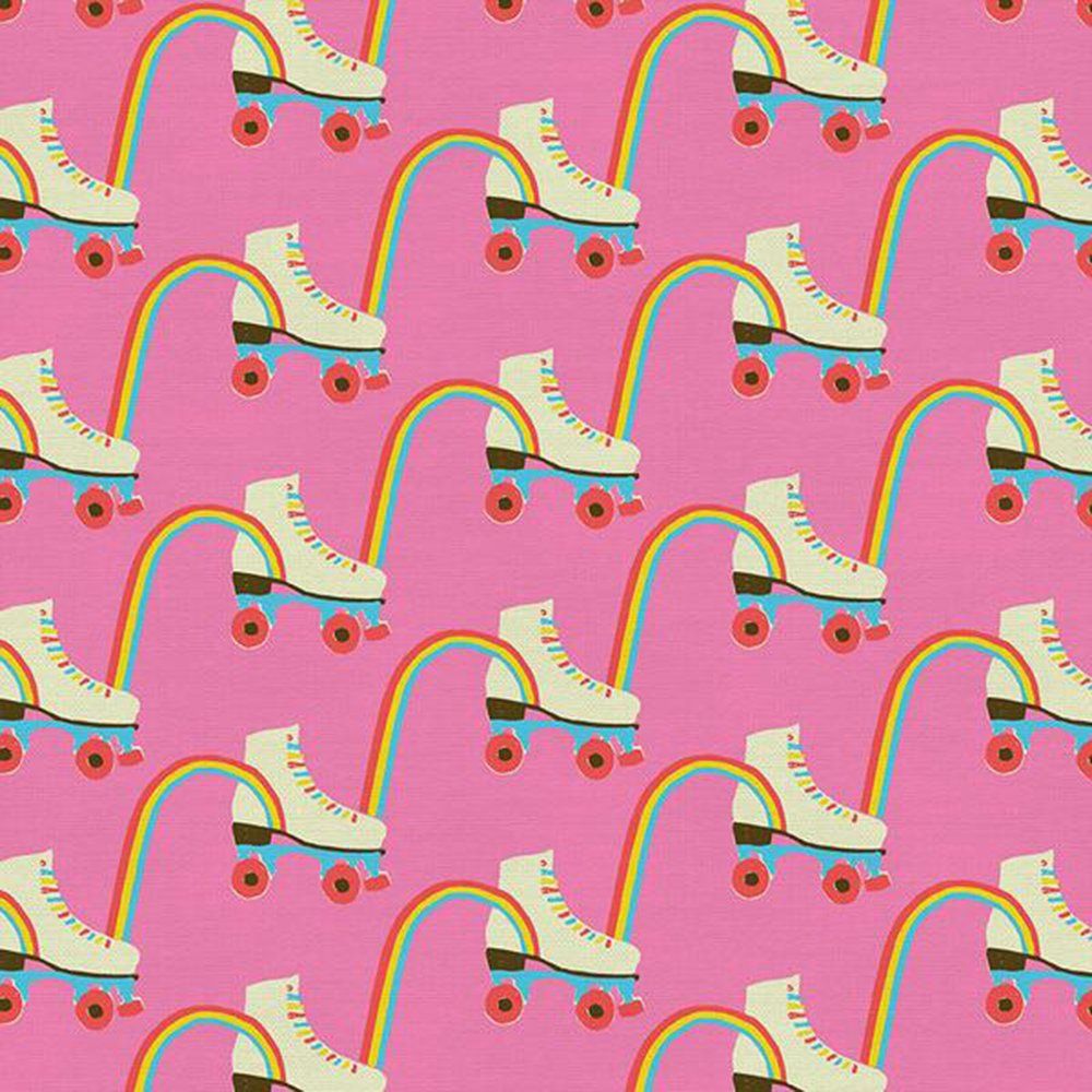 Skate the Rainbow - Cotton Print
