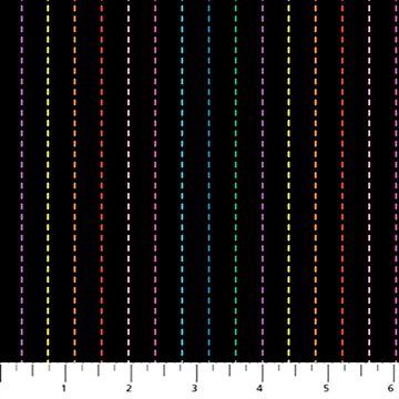 Stripe Rainbow Dusk FIGO Fabrics