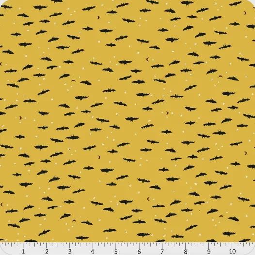 Tiny Frights - Cactus Bats Cotton Print