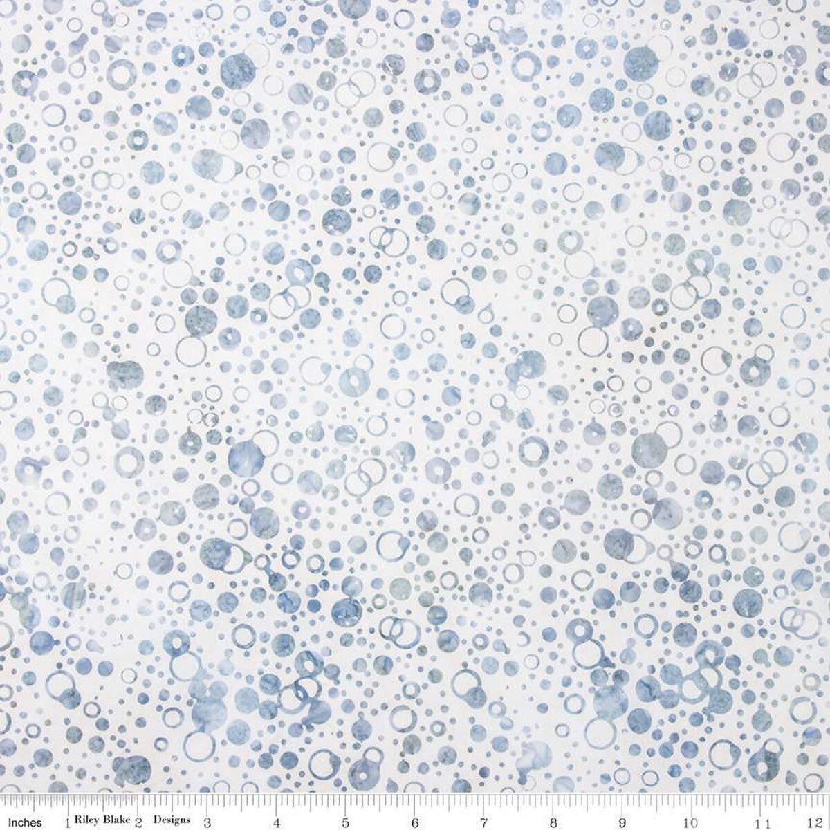 White Smoke Achromatic Dance Riley Blake Designs