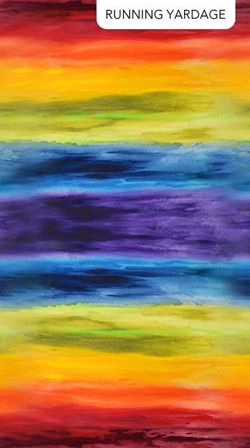 Wide Stripes Electric Blue Multi Transcendence